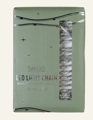 Thread led-ljusslinga silver