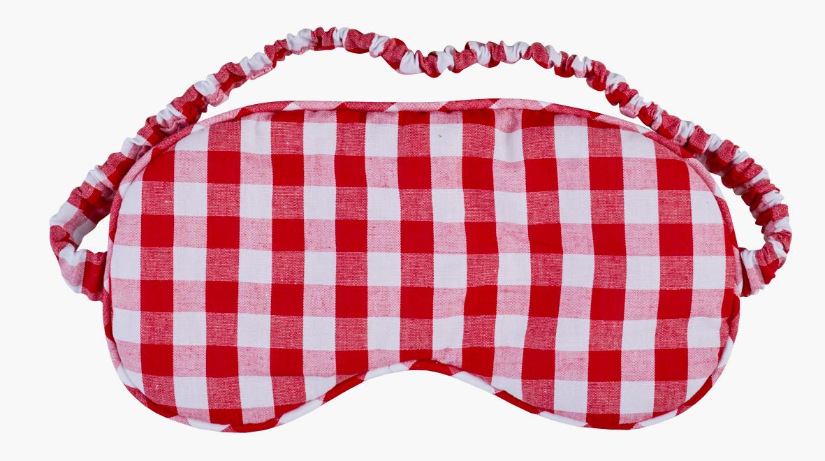 Sovmask röd - 9x20 cm röd - 1