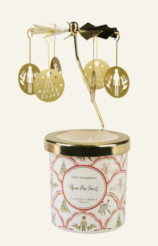 Sense Christmas Story carousel doftljus multi/röd