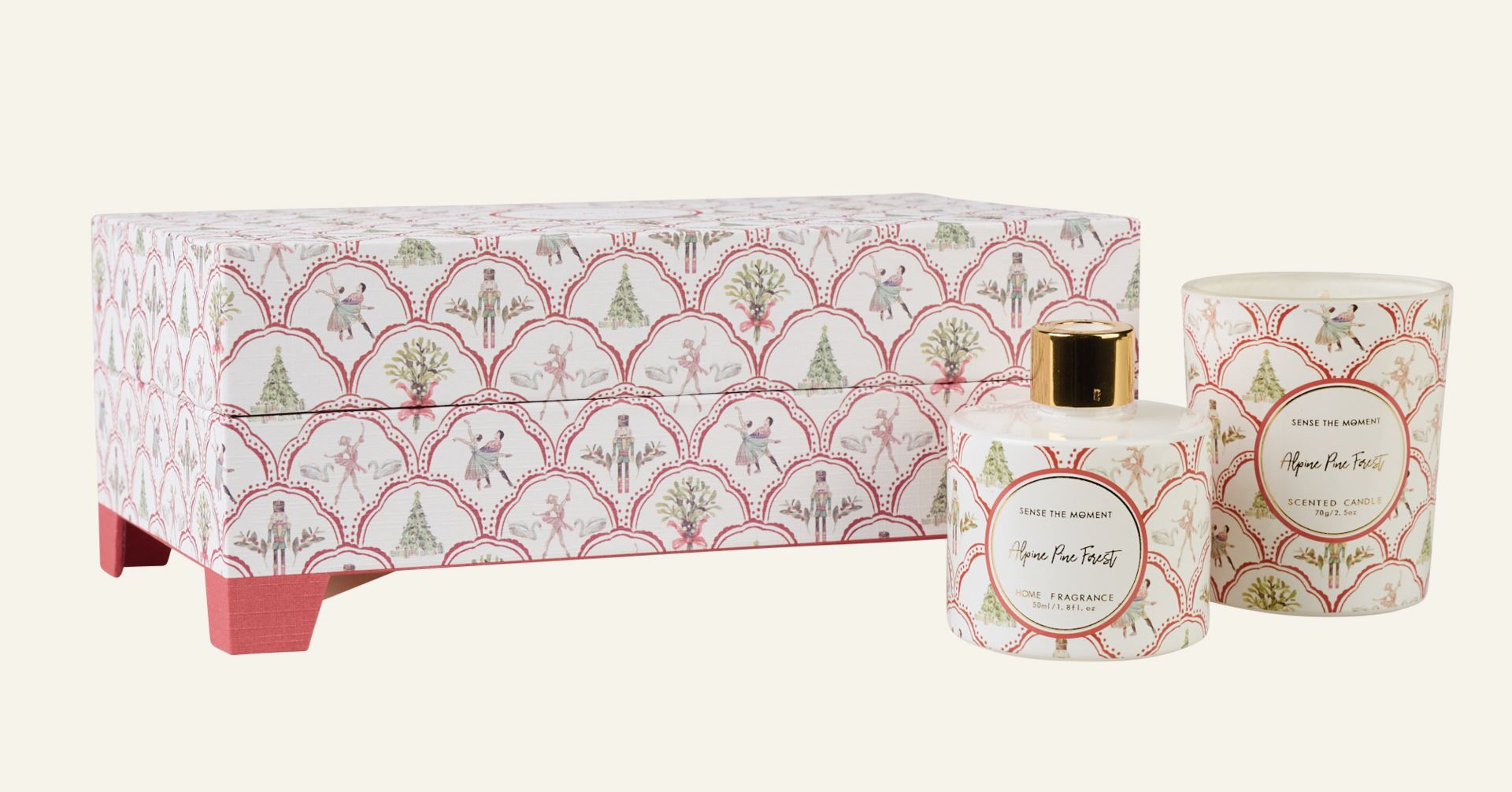 Sense Christmas Story doftset multi/röd - Hemtex