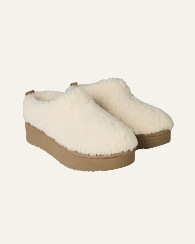 Fårskinnstofflor offwhite - 39 offwhite - 1