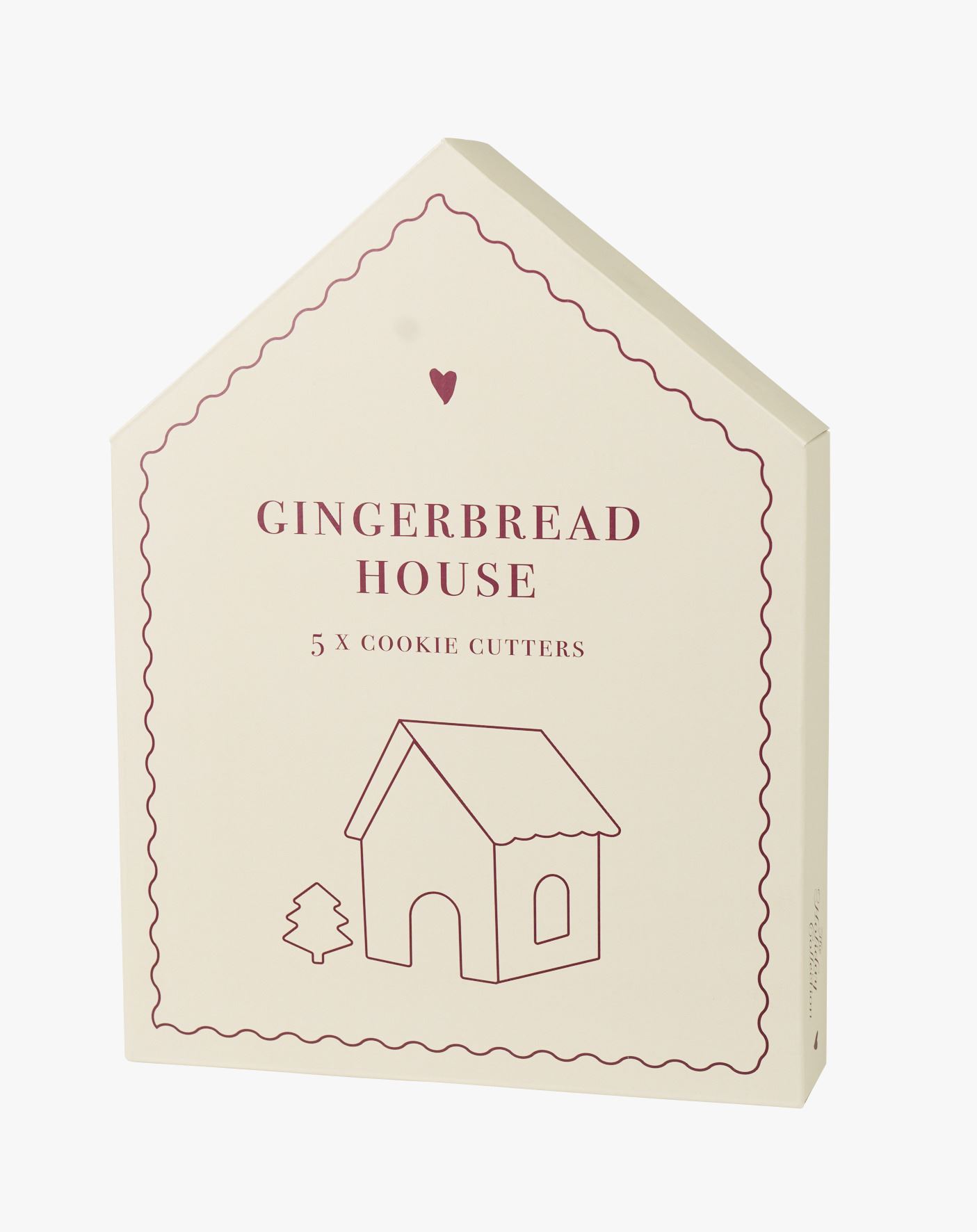 Pepparkaksform silver - 5pk silver - 1