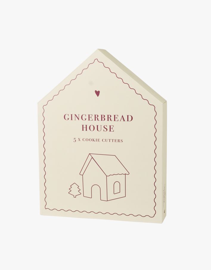 Pepparkaksform silver - 5pk silver - 1