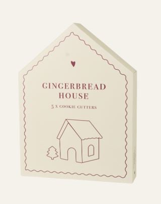 House pepparkaksform silver