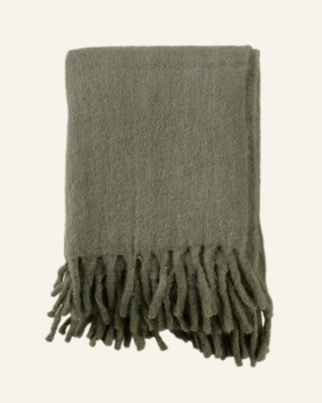 Pläd grön - 130x170 cm grön - 1