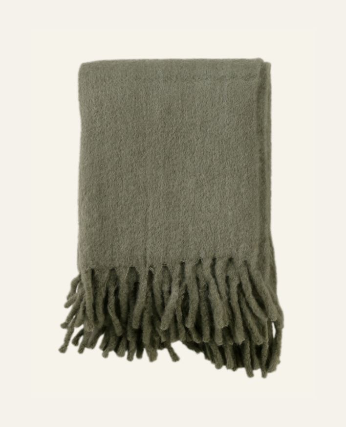 Pläd grön - 130x170 cm grön - 1