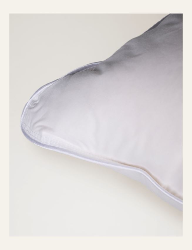 Medelhög dunkudde vit - 5