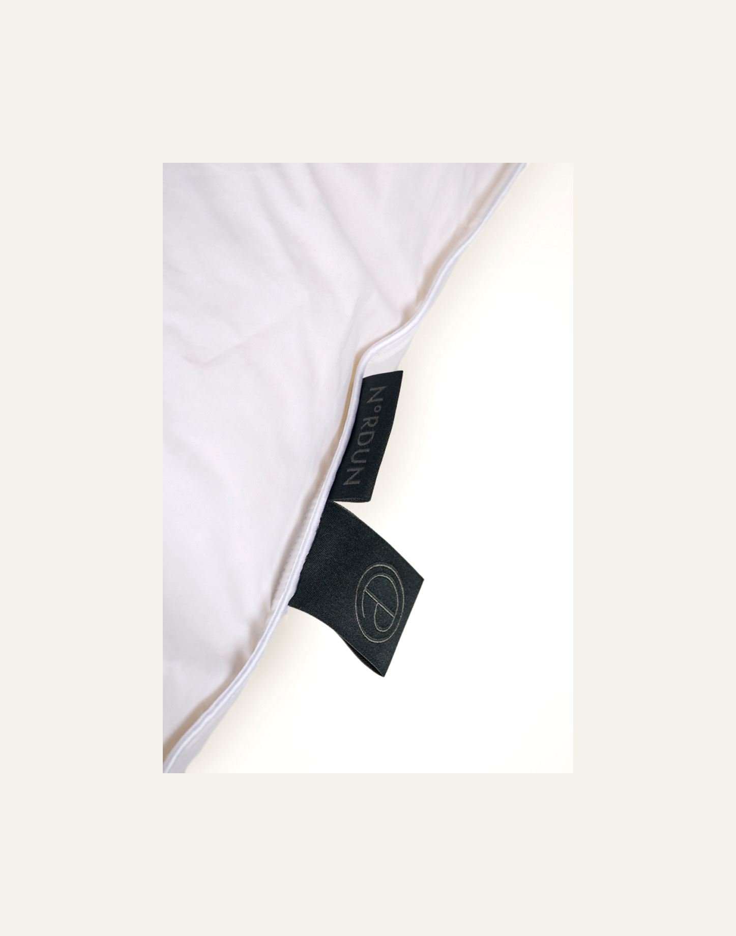 Låg dunkudde vit - 8