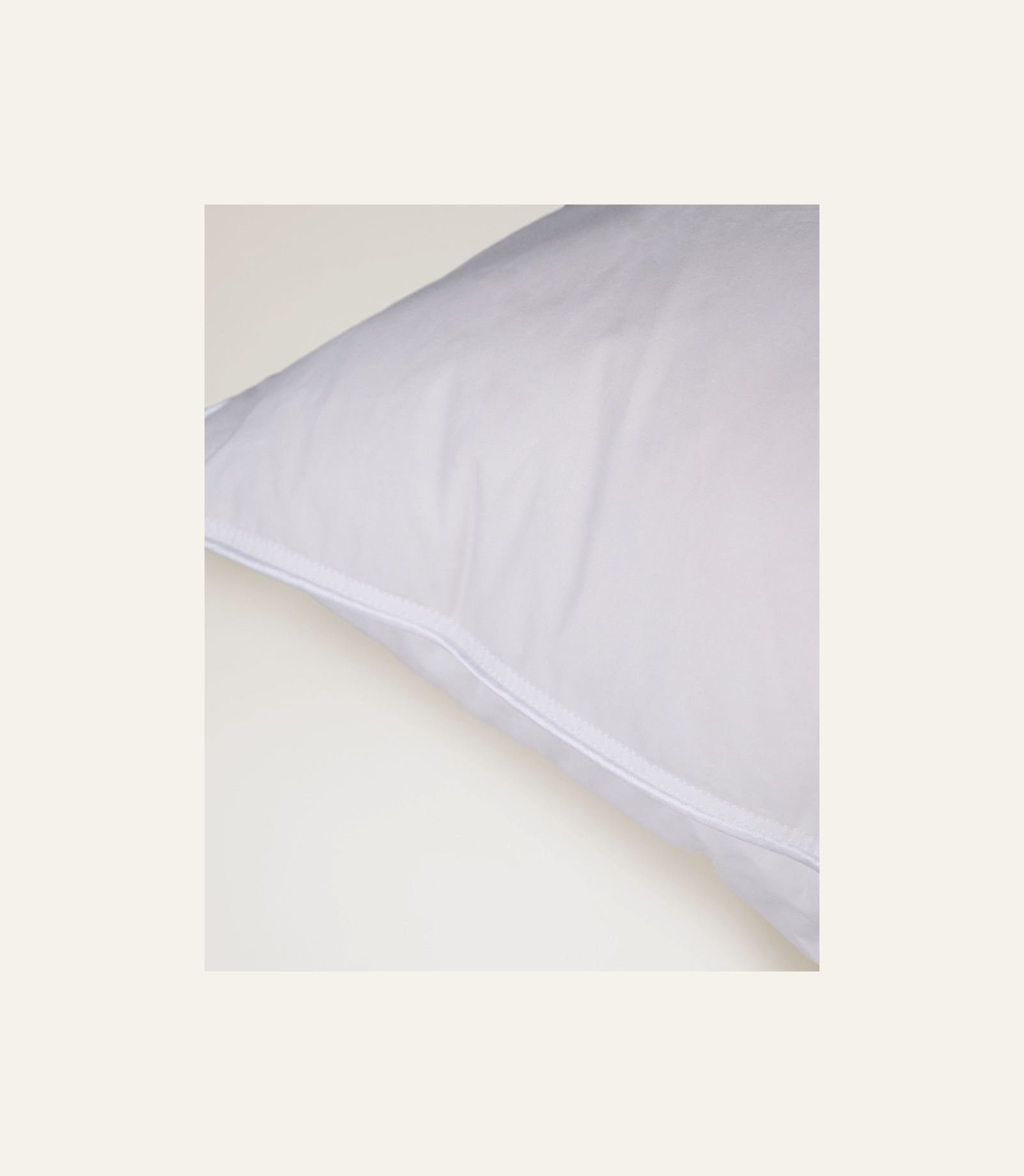 Låg dunkudde vit - 7