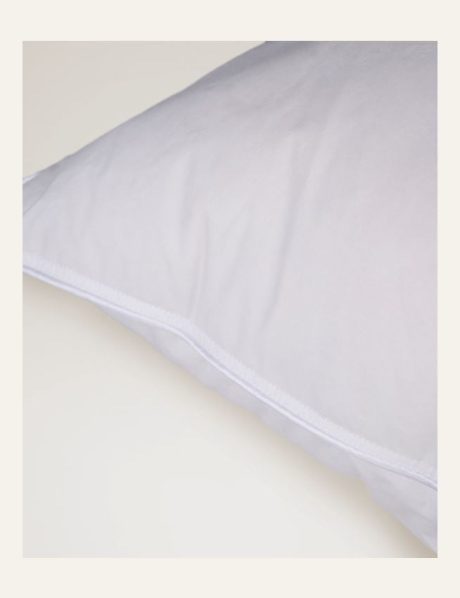 Låg dunkudde vit - 7