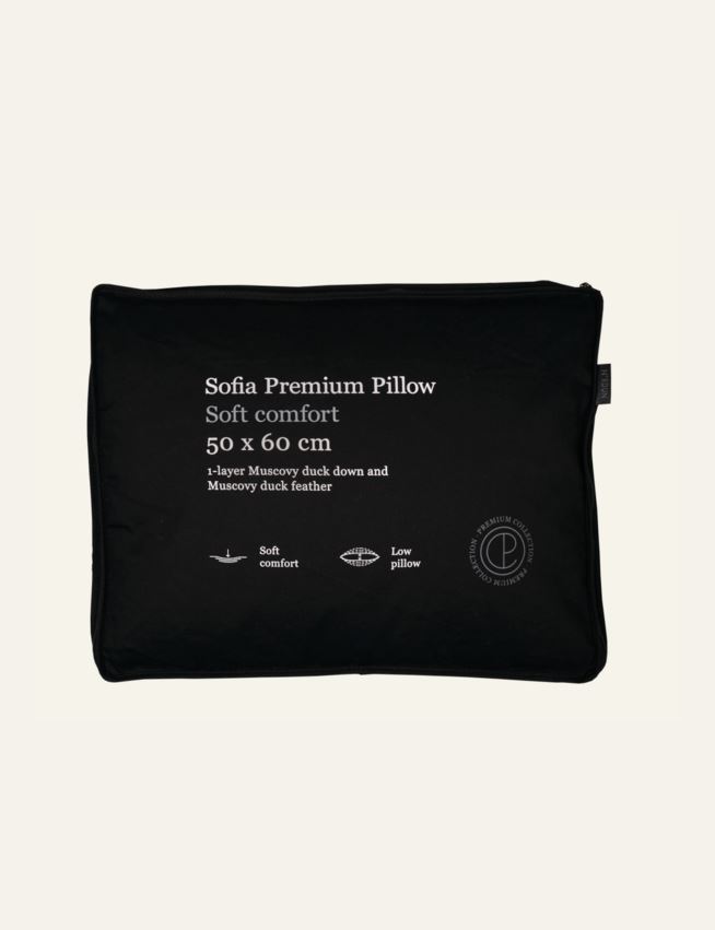 Låg dunkudde vit - 3