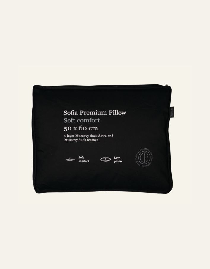 Låg dunkudde vit - 3