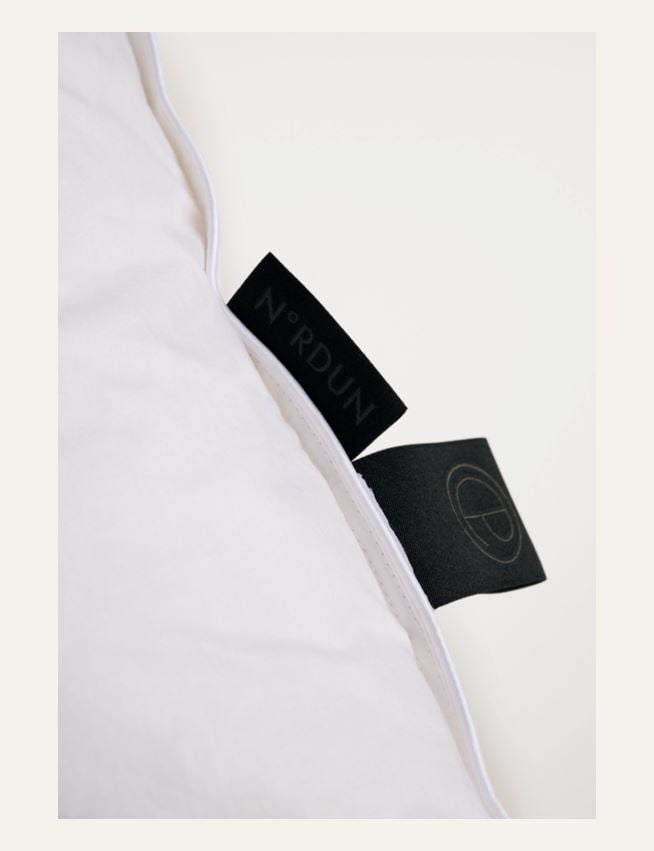 Låg dunkudde vit - 5