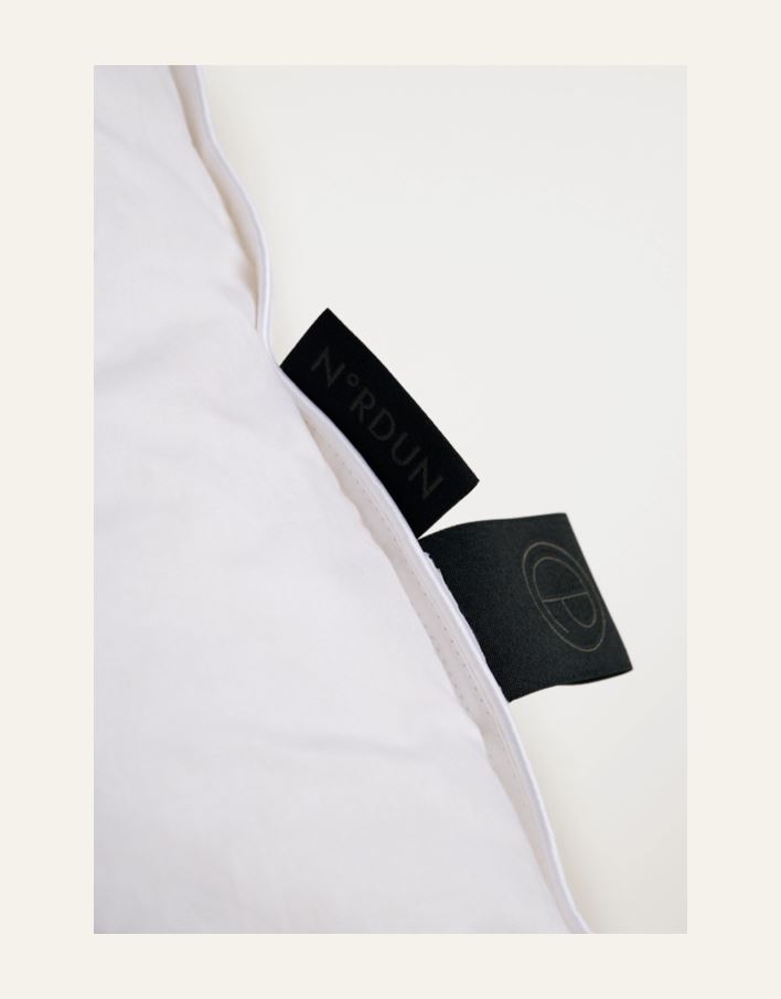 Låg dunkudde vit - 5