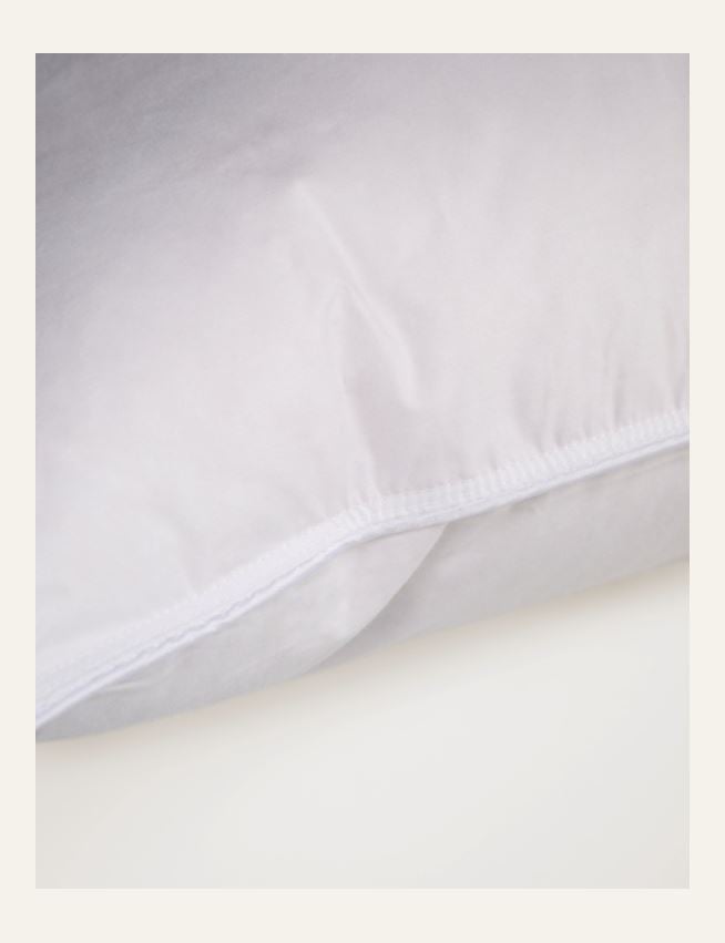 Låg dunkudde vit - 4