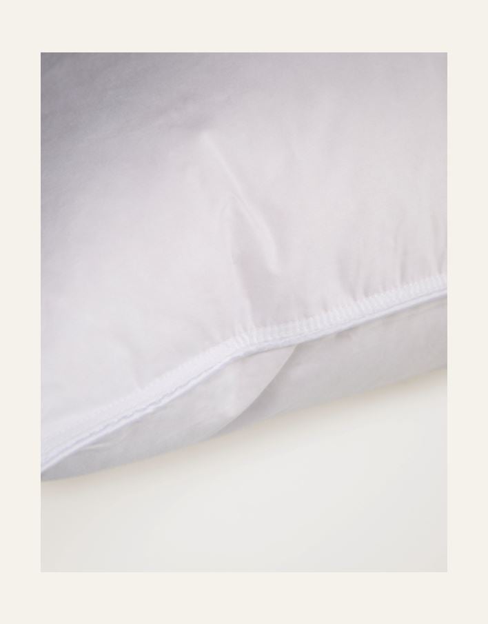 Låg dunkudde vit - 4