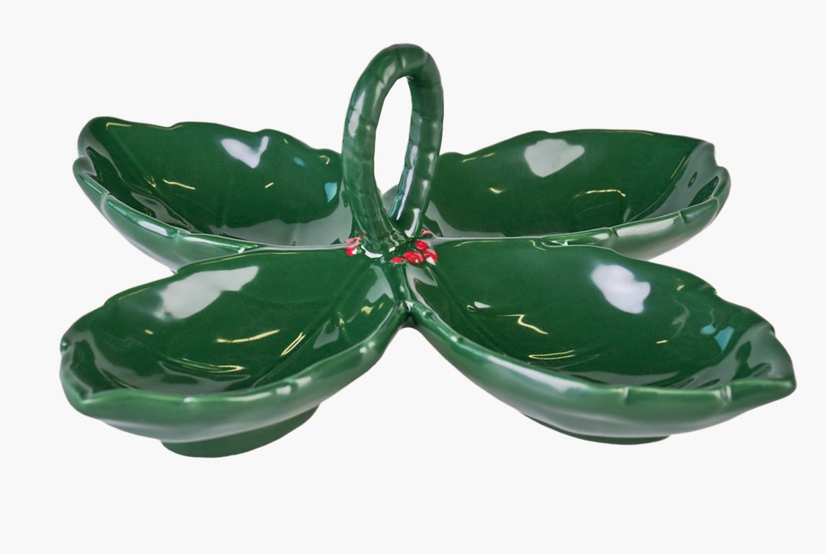 Skål grön - 22x22x10,5 cm grön - 1