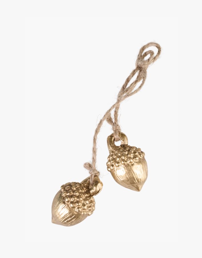 Presentdekoration guld - 2,2x4x2,2 cm guld - 1