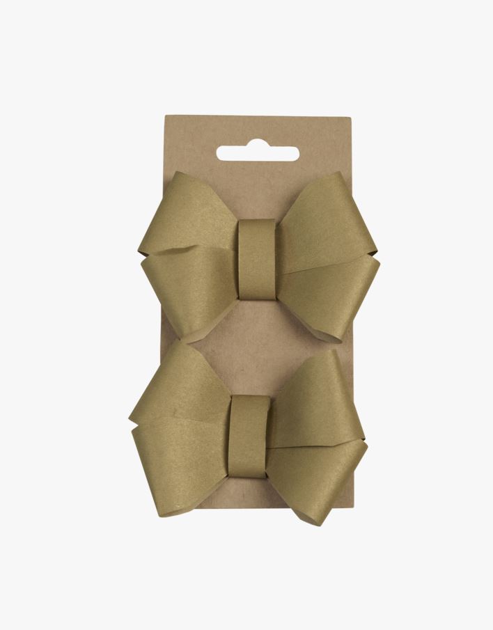 Presentdekoration guld - 10x7,5x1 cm guld - 1