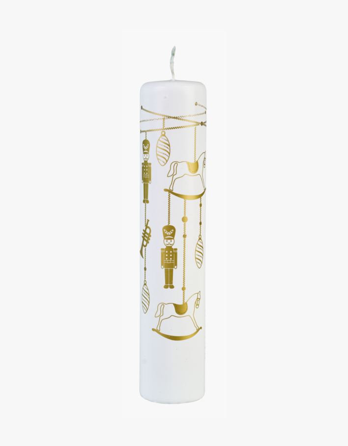 Prydnadsljus guld - 25 cm 5 cm guld - 1