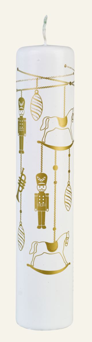 Nostalgic prydnadsljus guld