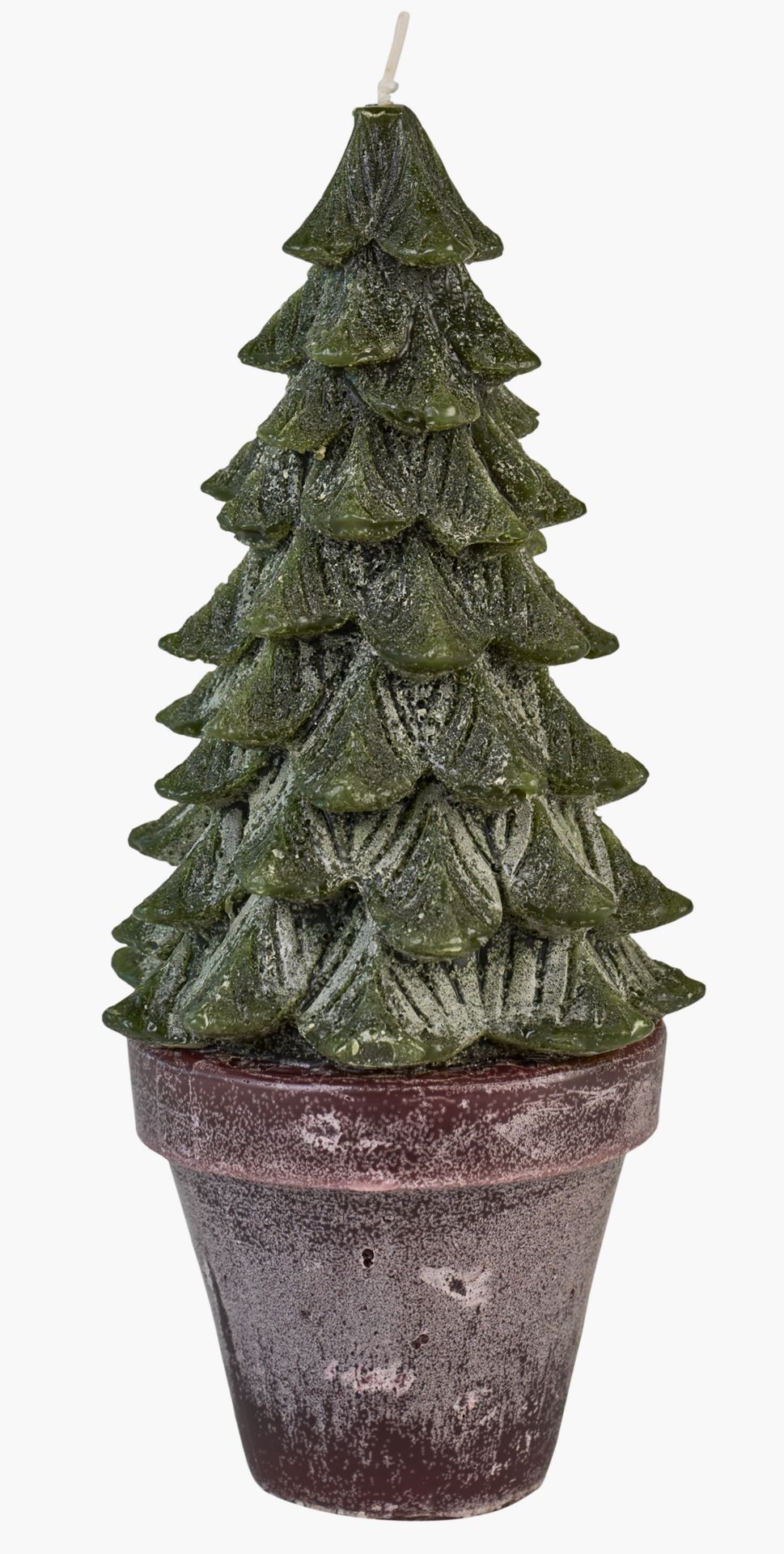 Prydnadsljus grön - 24 cm ø11 grön - 1