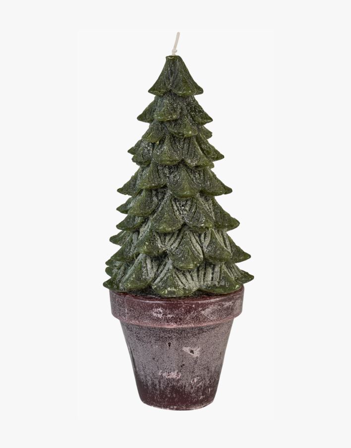 Prydnadsljus grön - 24 cm ø11 grön - 1