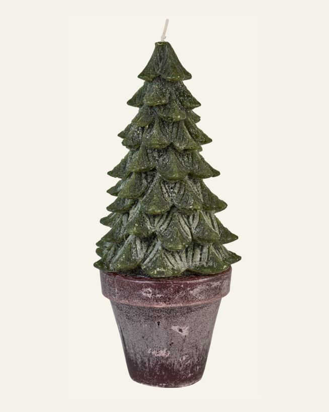 Prydnadsljus grön - 24 cm ø11 grön - 1