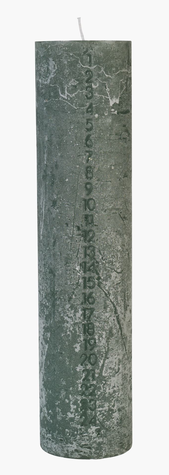 Adventsljus grön - 30 cm ø6,8 grön - 1