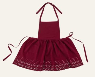 Anina förkläde röd