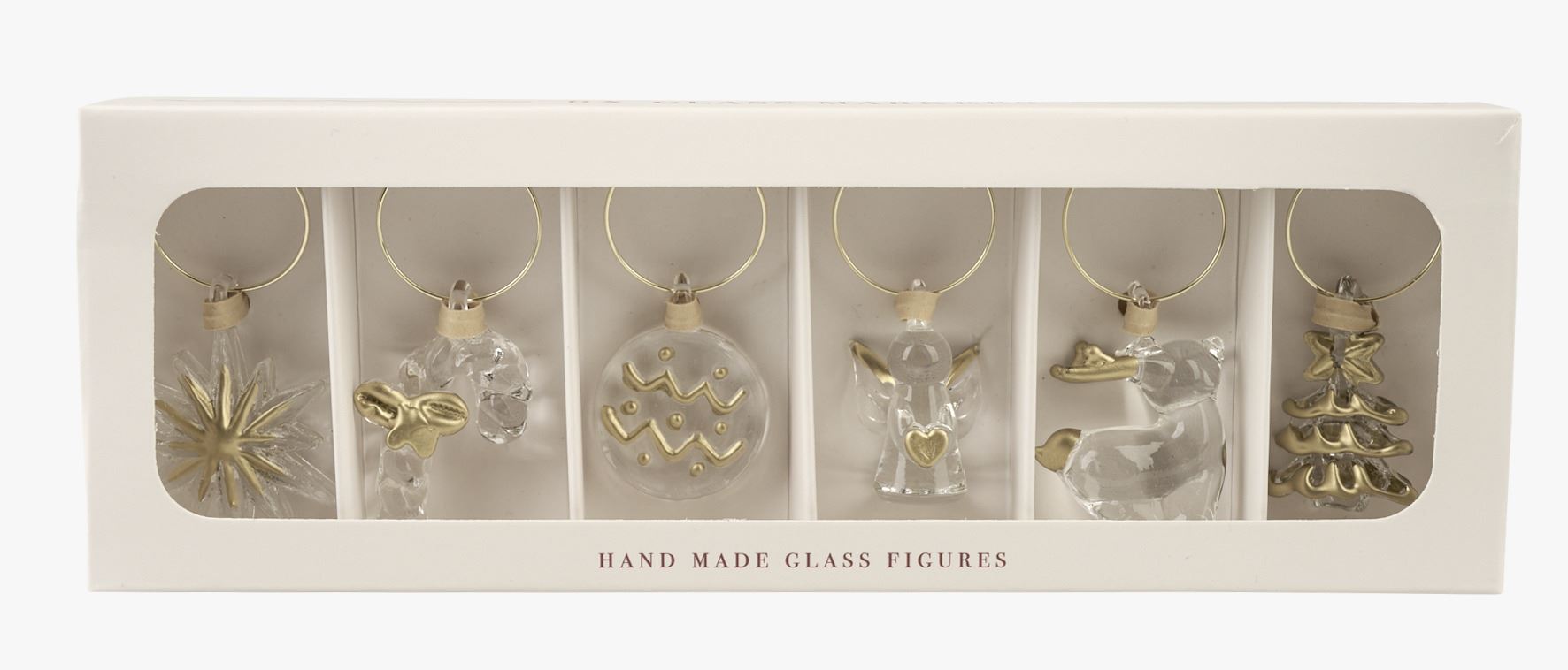 Glasmarkör guld - 2,5x5x0,2 cm guld - 1