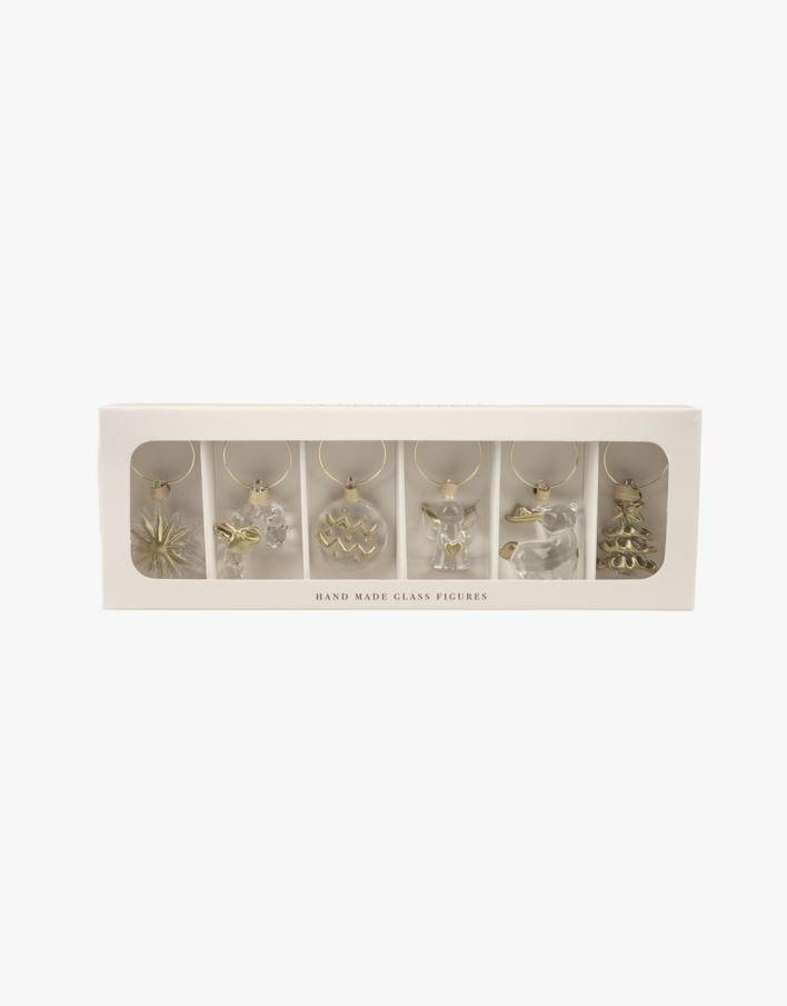 Glasmarkör guld - 2,5x5x0,2 cm guld - 1