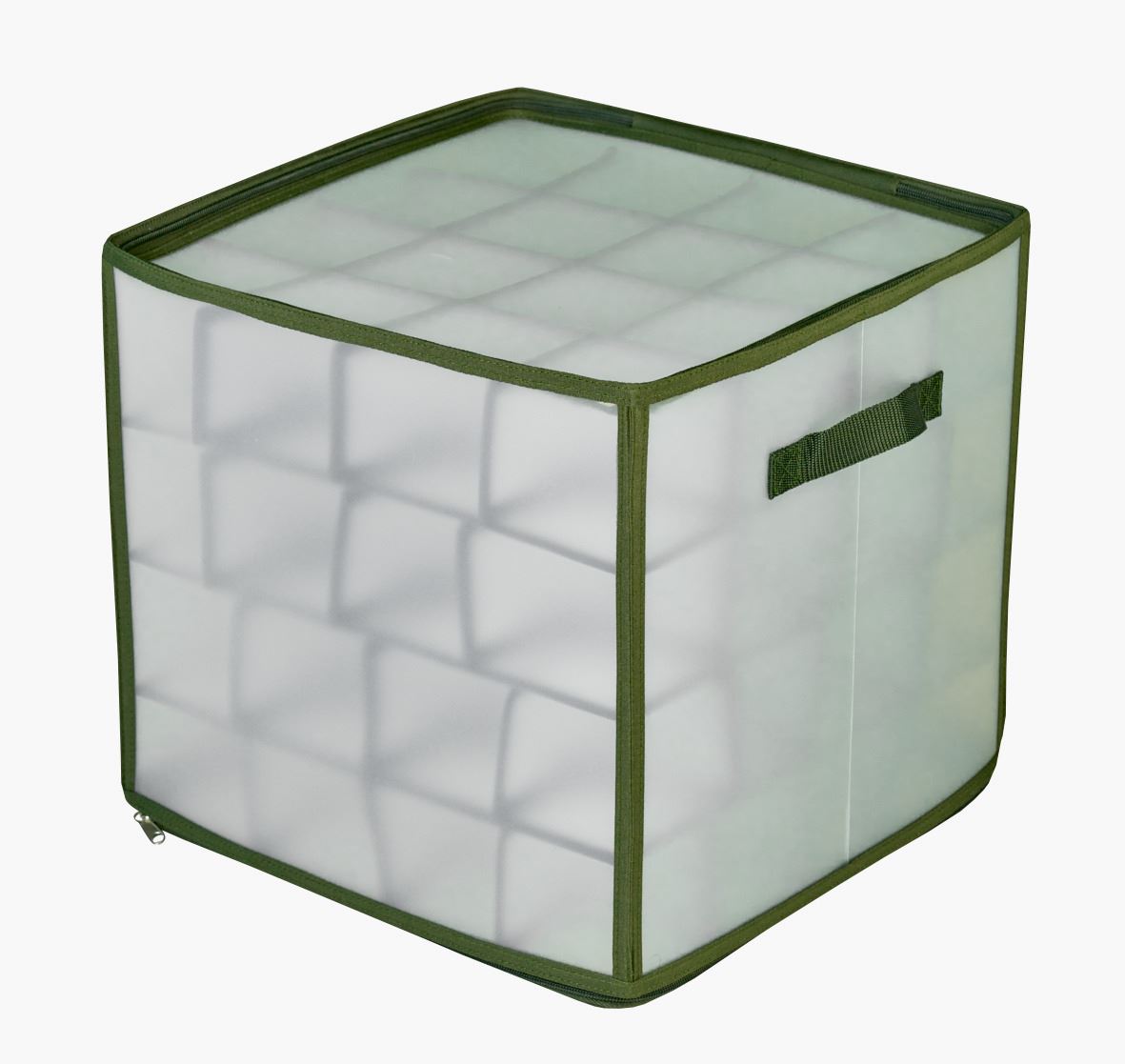 Förvaringslåda multi/grön - 36x36 cm multi/grön - 1