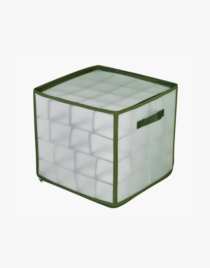 Förvaringslåda multi/grön - 36x36 cm multi/grön - 1