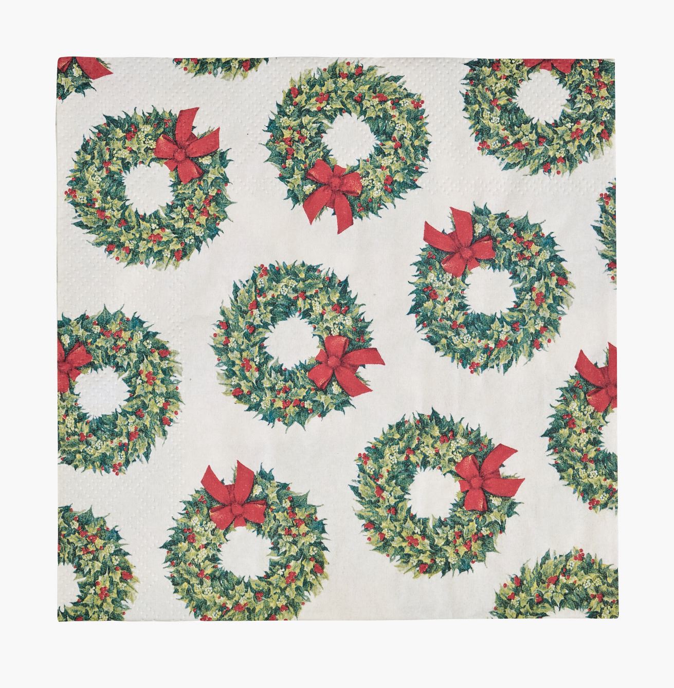 Pappersservetter multi/grön - 33x33 cm multi/grön - 1