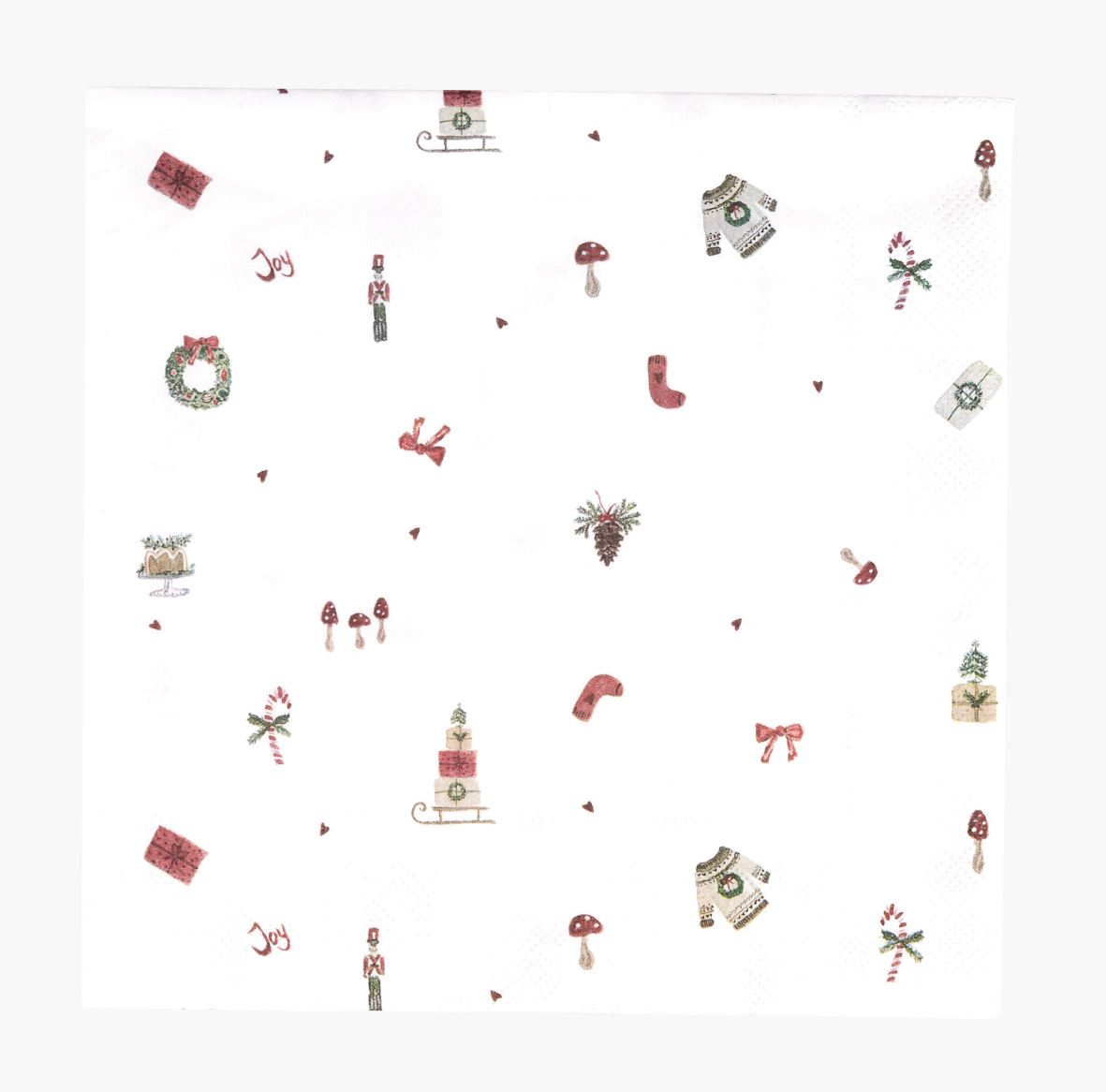 Middagsservetter multi - 40x40 cm multi - 1