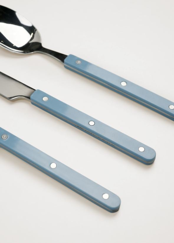 Bestick i 3 delar blå - 3