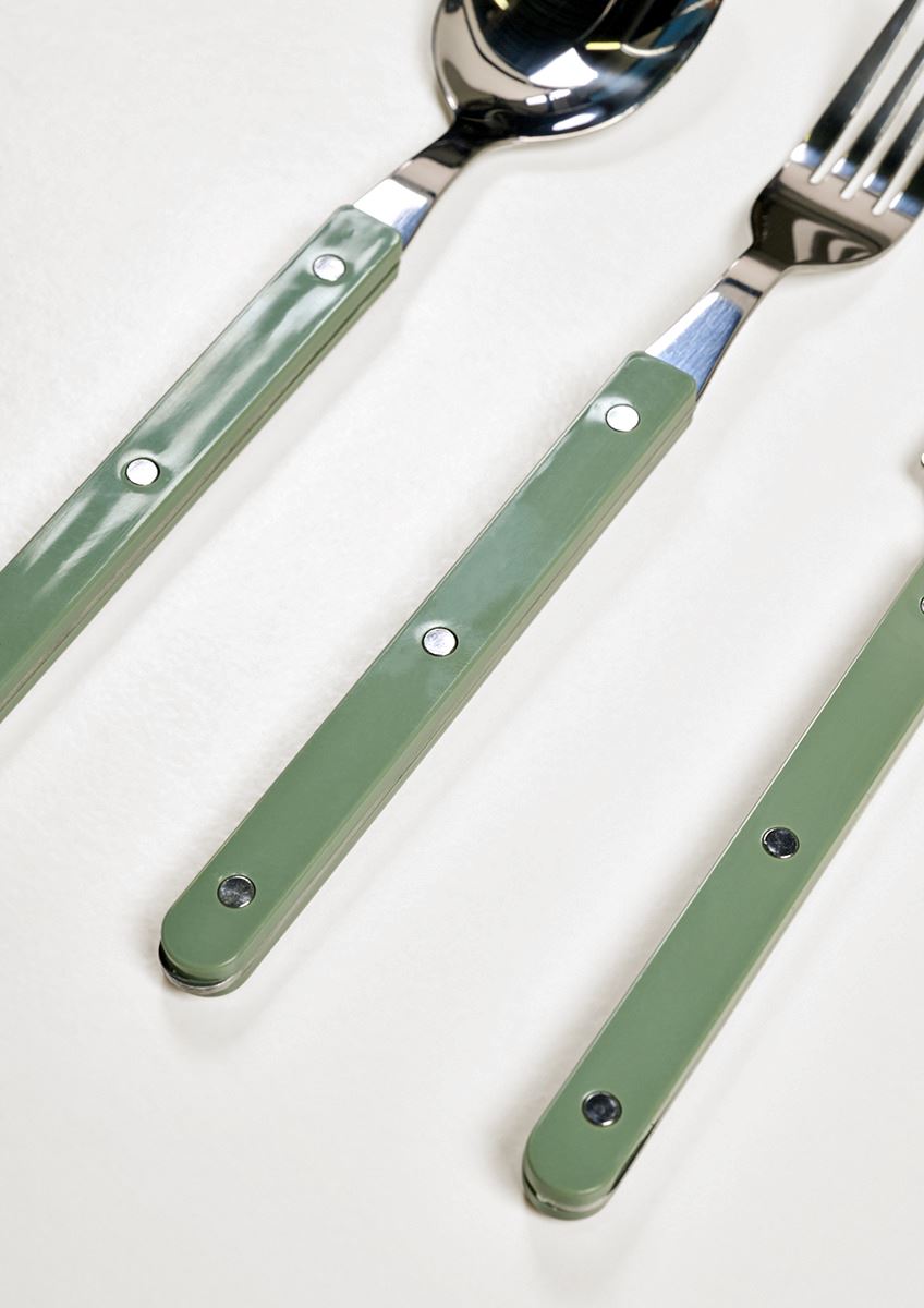 Bestick i 3 delar ljusgrön - 3