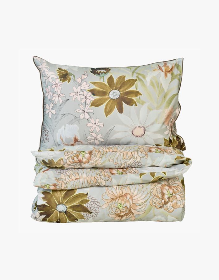 Påslakanset i satin multi - 150x210 cm multi - 1