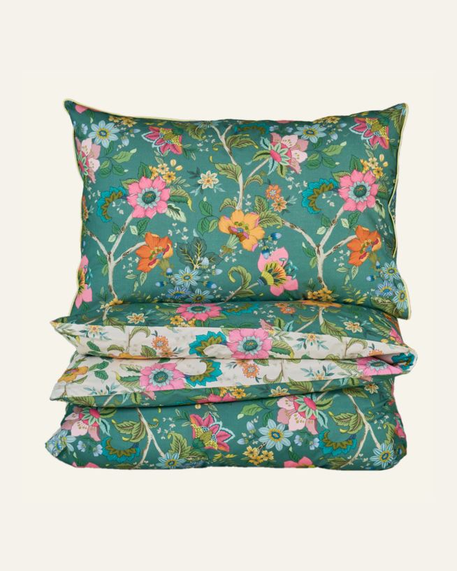 Påslakanset i percale multi - 150x210 cm multi - 1