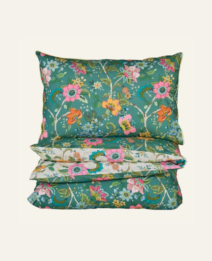 Påslakanset i percale multi - 150x210 cm multi - 1