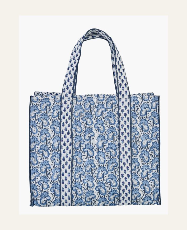 Totebag blå - 27x33 cm blå - 1