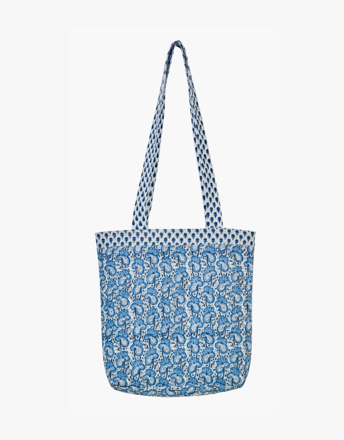 Totebag blå - 30x30 cm blå - 1