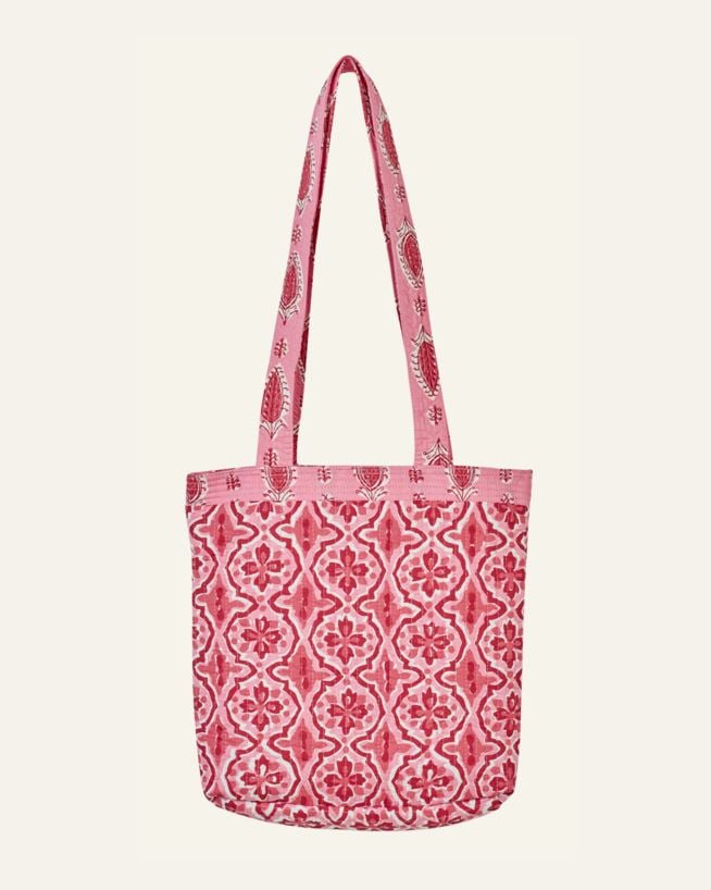 Totebag röd - 30x30 cm röd - 1