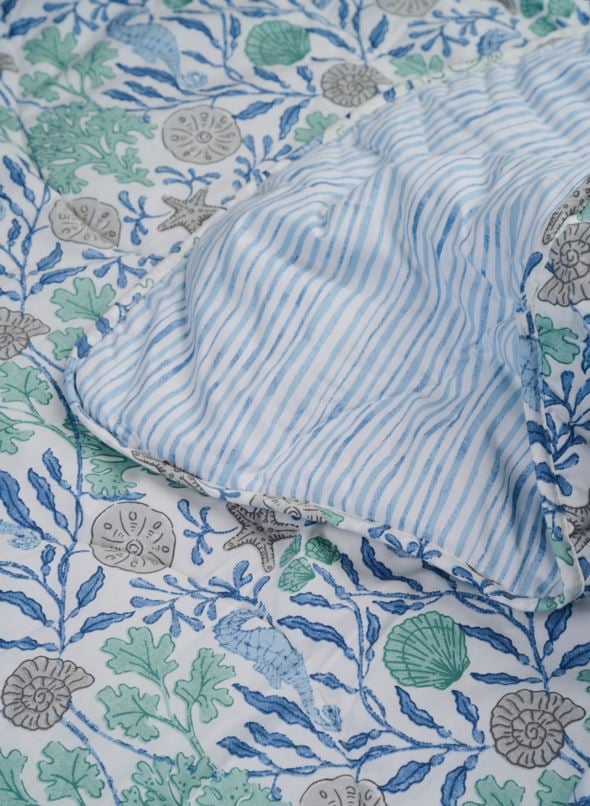 Sommartäcke multi/blå - 2