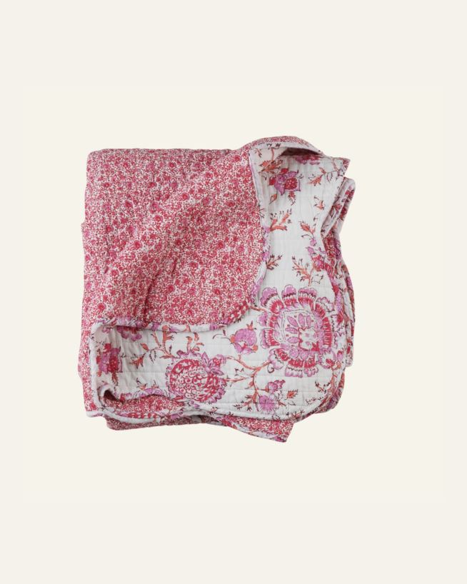 Överkast multi/röd - 150x240 cm multi/röd - 1