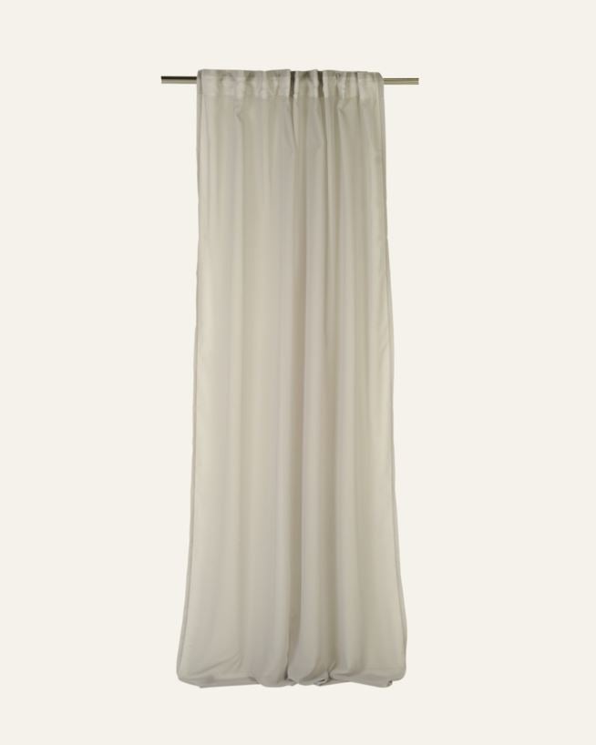 Gardin ljusgrå - 130x240 cm ljusgrå - 1
