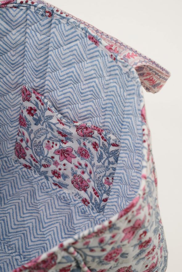 Totebag multi/röd - 2