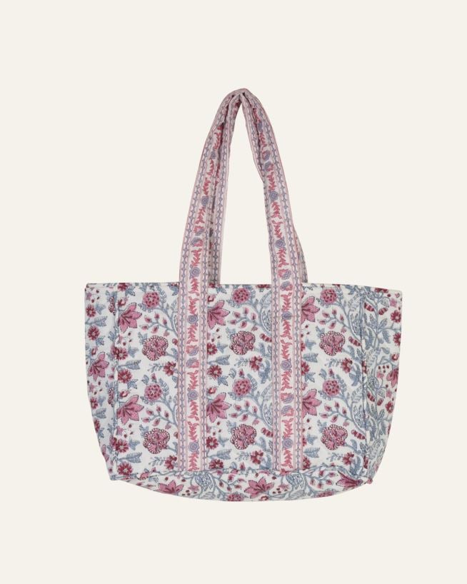 Liten tygväska multi/röd - 30x40 cm multi/röd - 1