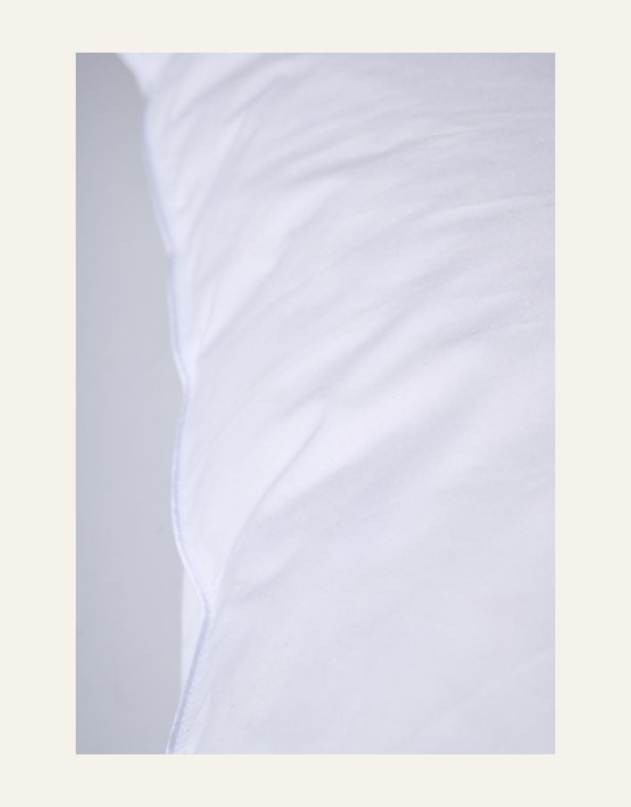 Medelhög fjäderkudde vit - 3